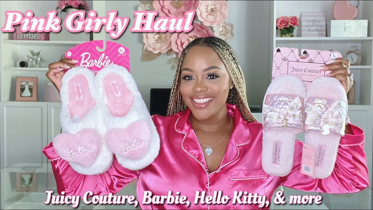 Pink Girly Haul | Juicy Couture, Barbie, Hello Kitty, and more!