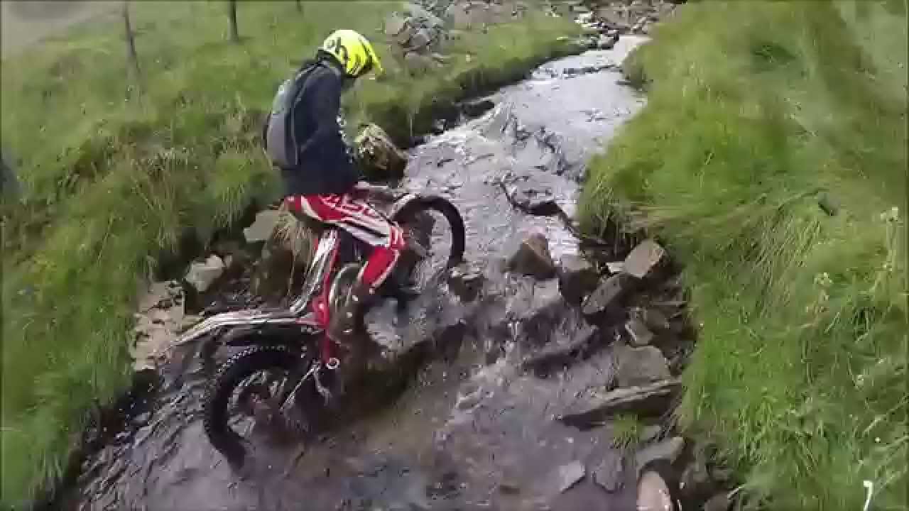 Trials Event in the Yorkshire Dales.