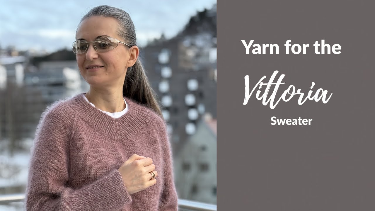 Yarn for the Vittoria Sweater - English 🇬🇧 #knittingpattern #tutorial 
