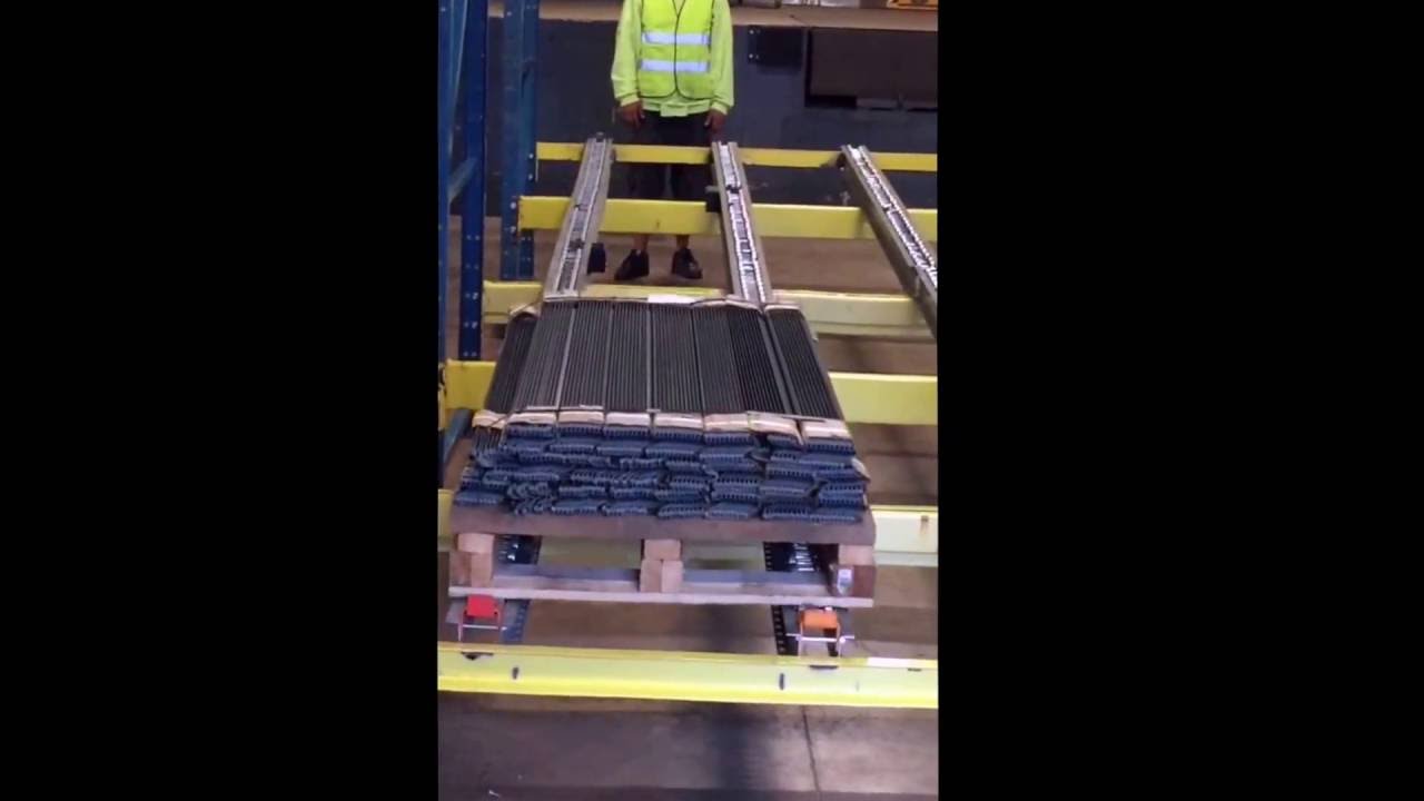 Pallet Flow Rack Demo