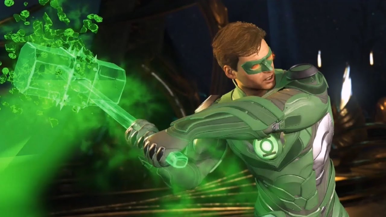 Injustice 2 - Green Lantern vs Bane (Story Battle 23) [HD]