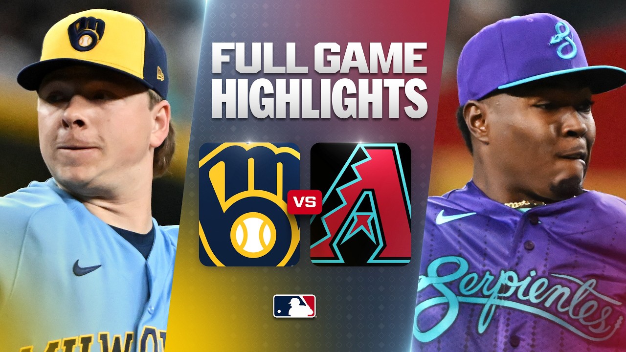 BREWERS vs. D-BACKS: Official Full Game Highlights (July 3) | 2026 MLB Season