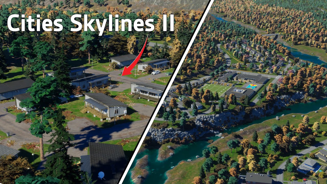 Creating a Trailer Park In Cities Skylines II - Angler Creek Part 3