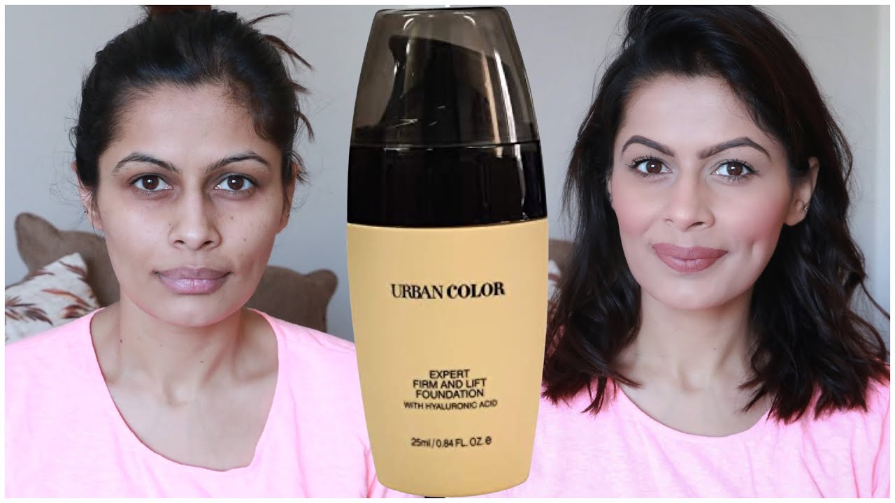 Modicare Urban Color Expert Firm & Lift Foundation Review & Demo | Wear Test | Soft Shell | Kavya K