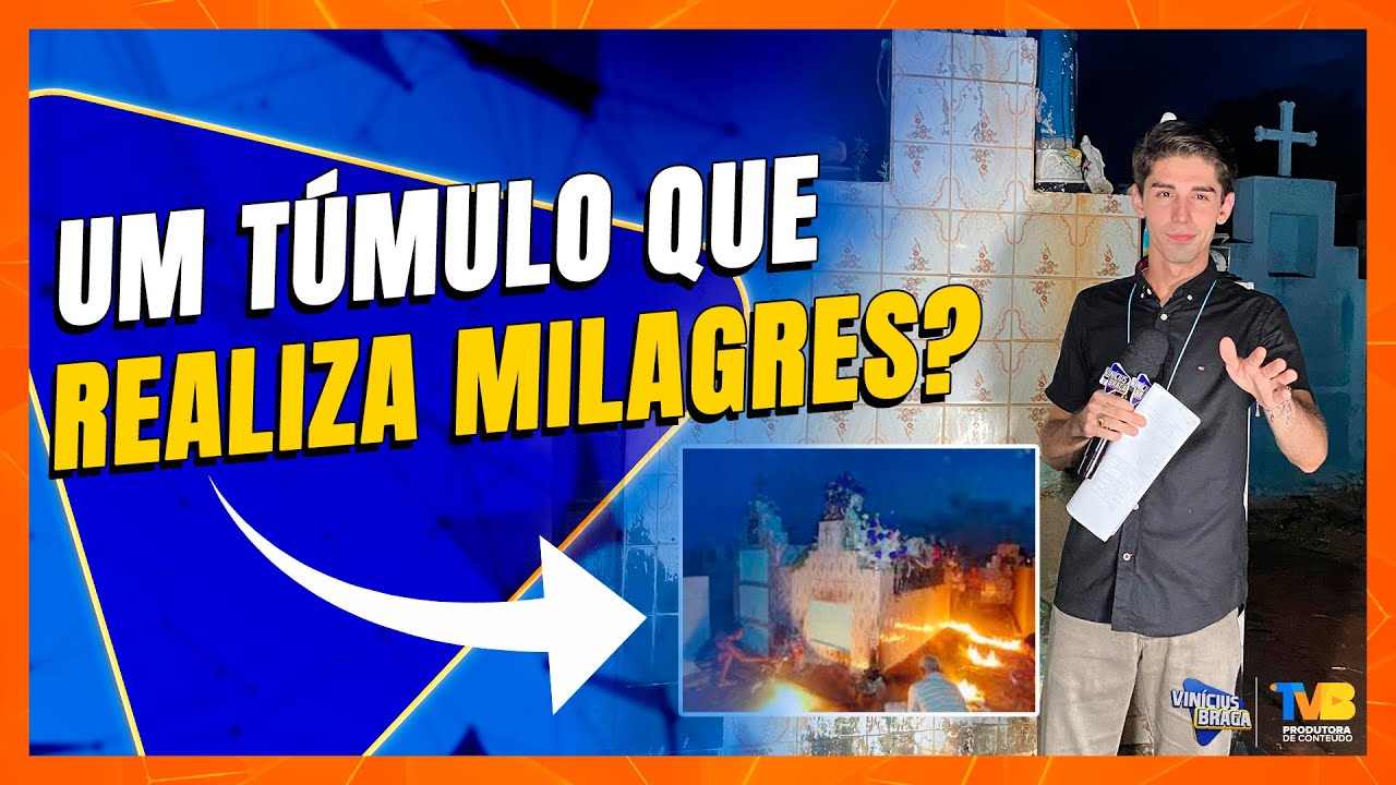 INACREDITÁVEL: Túmulo de 'Damião Pezão' em Ipu guarda mistério | Programa Vinícius Braga (21/04/24)