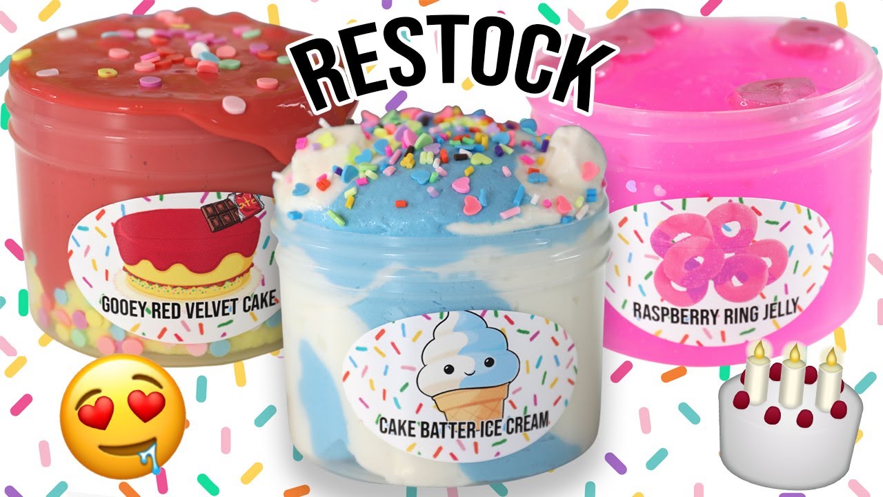 Slime Shop Restock! July 31, 2020! - @UniicornSlimeShop 💦
