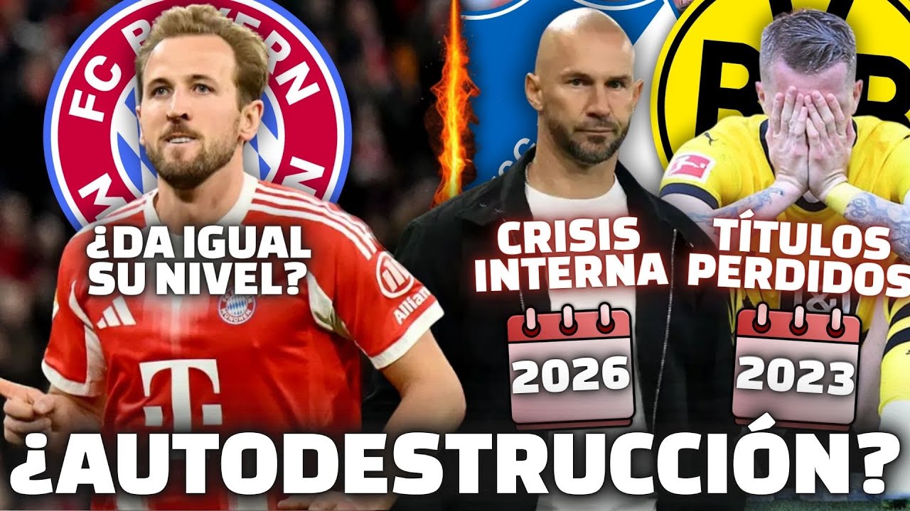 LA AUTODESTRUCCIÓN DE LOS RIVALES DEL BAYERN: ¿ES REAL? ¿POR QUÉ PASA?