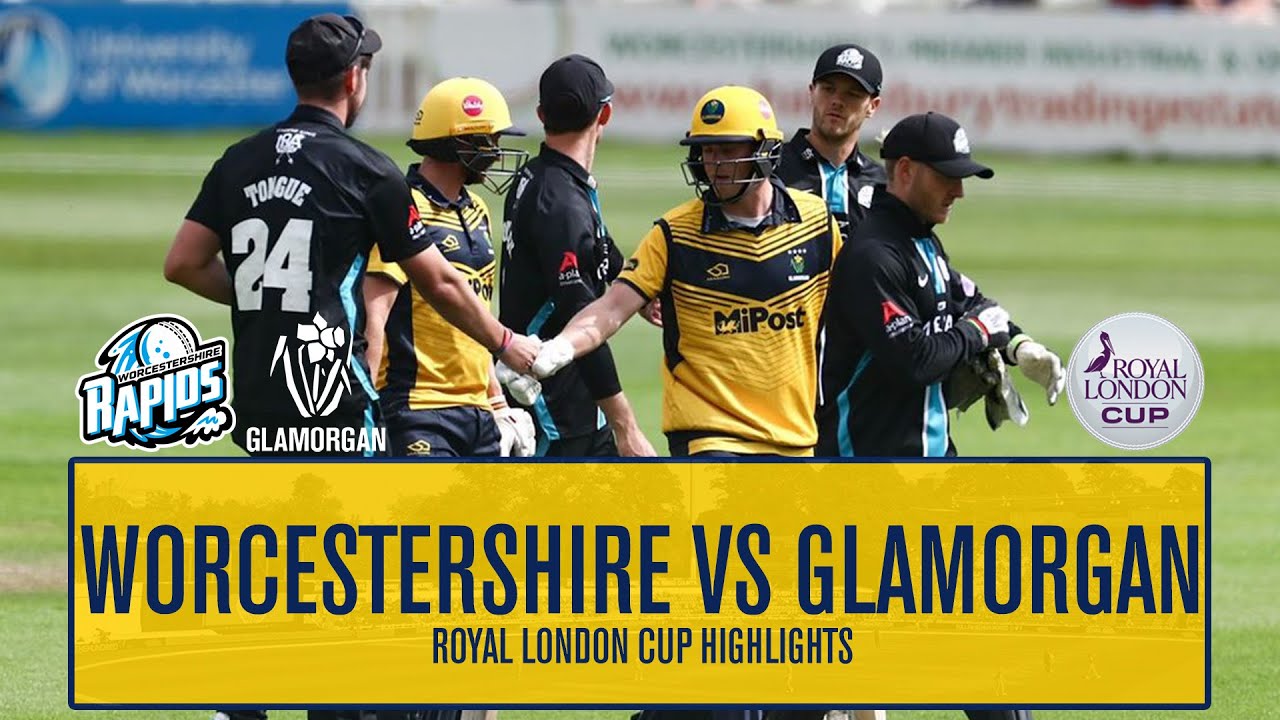 Worcestershire Rapids vs Glamorgan | Royal London Cup Highlights