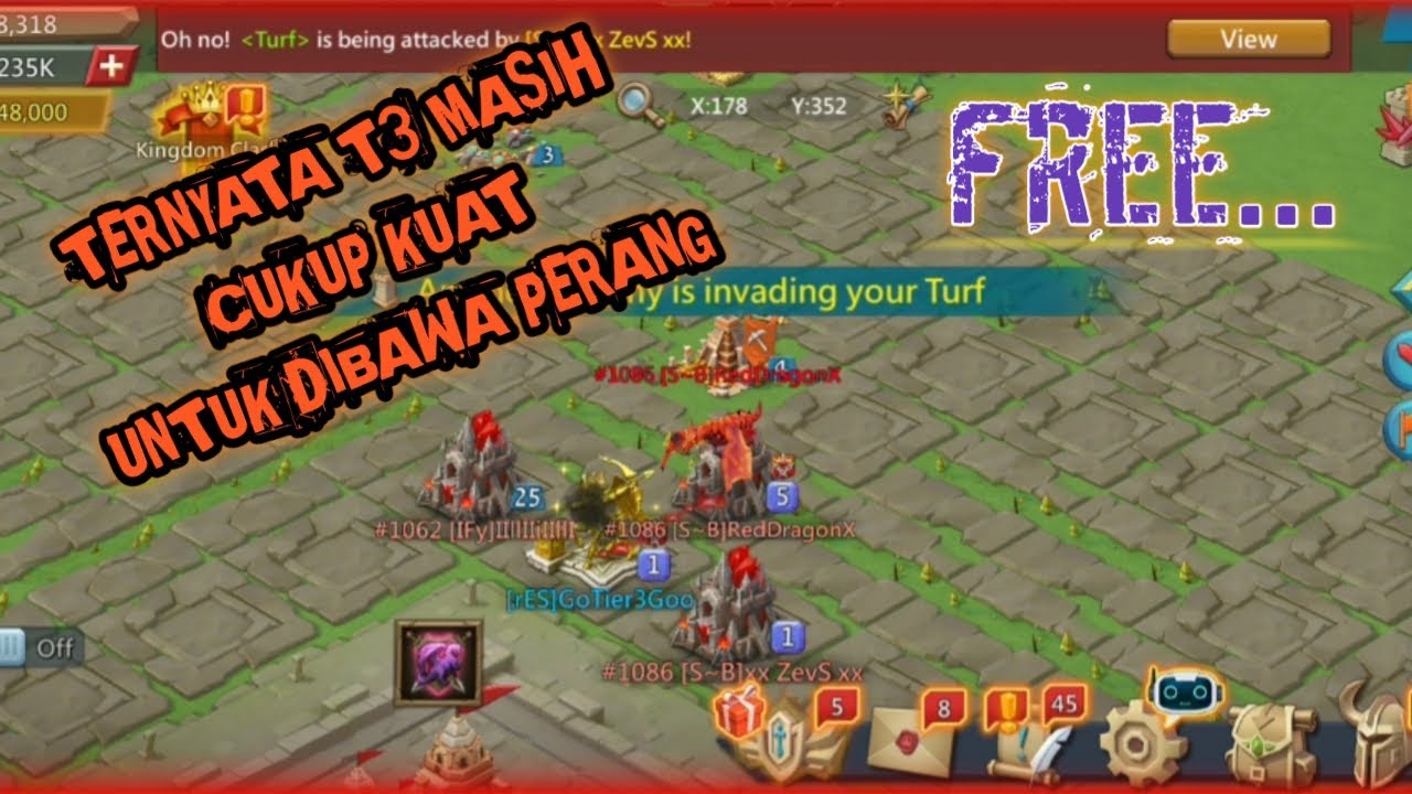 The Ultimate KvK Hack, Using Burned Castle as a Trap,#lordsmobile, #pgs12680