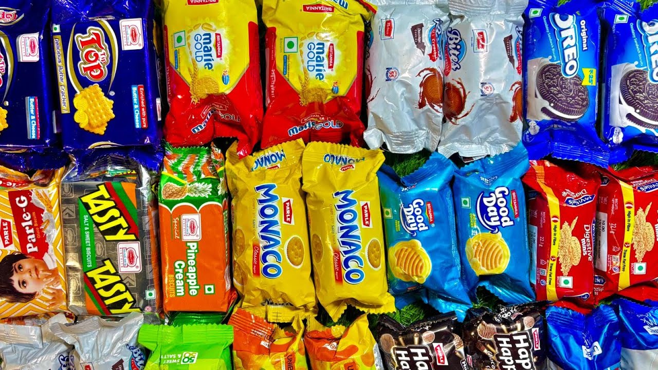 ASMR Biscuit Unboxing (No Talking) | Ultra-Satisfying Cookie Sounds Worldwide