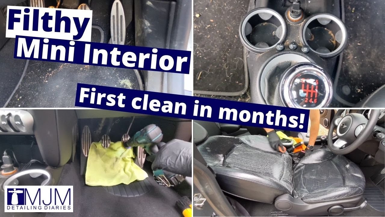Dirty Car Interior Clean & Vacuum | Months of dirt removed