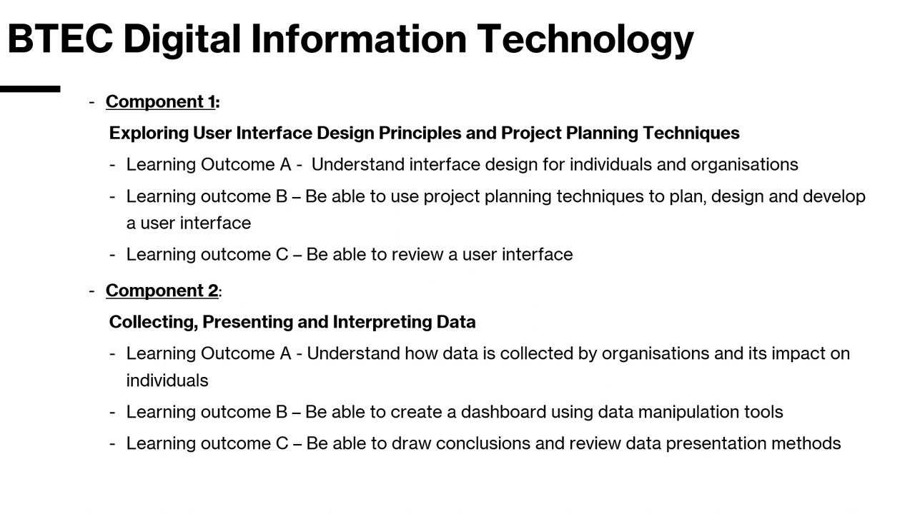 ICT Year 9 Options
