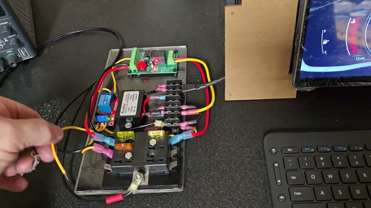 RealDash power management prototyping