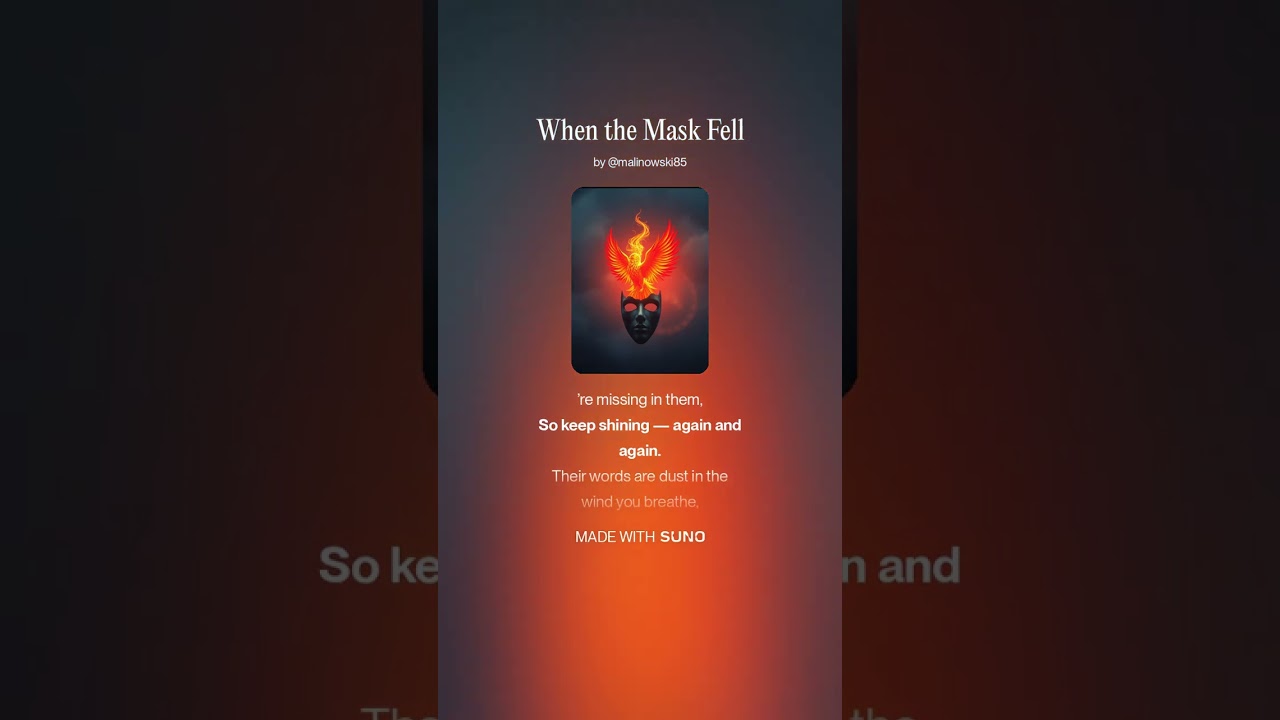 When the Mask Fell