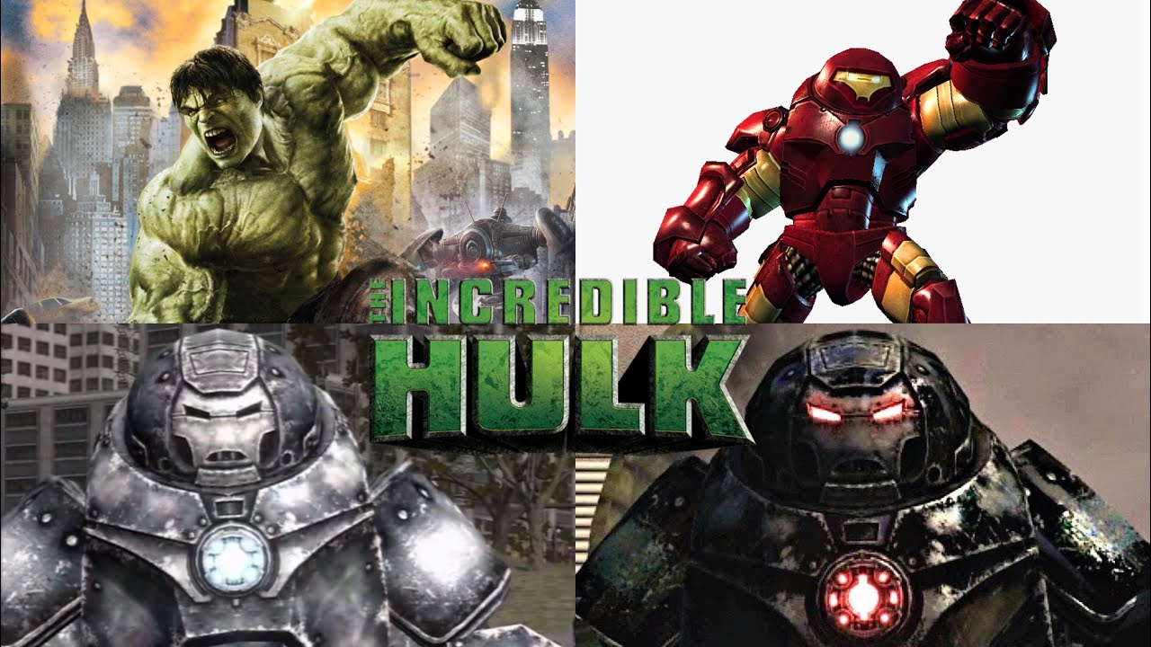 The Incredible HULK 2008 video game all HULK buster Iron Man Mission + Boss Fights