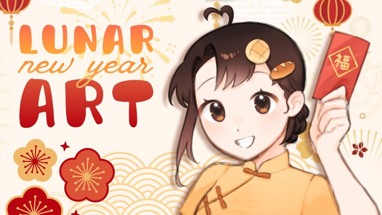 【ART】Designing a special outfit for Lunar New Years 🧧✨