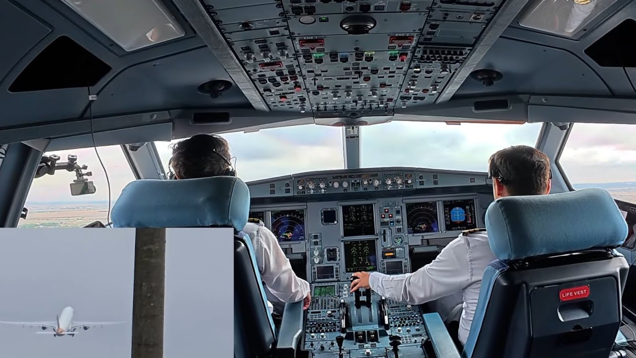 PILOT EYE VIEW - A330 Takeoff & Engine Start-up Secrets | Cockpit View | Bucharest to New York