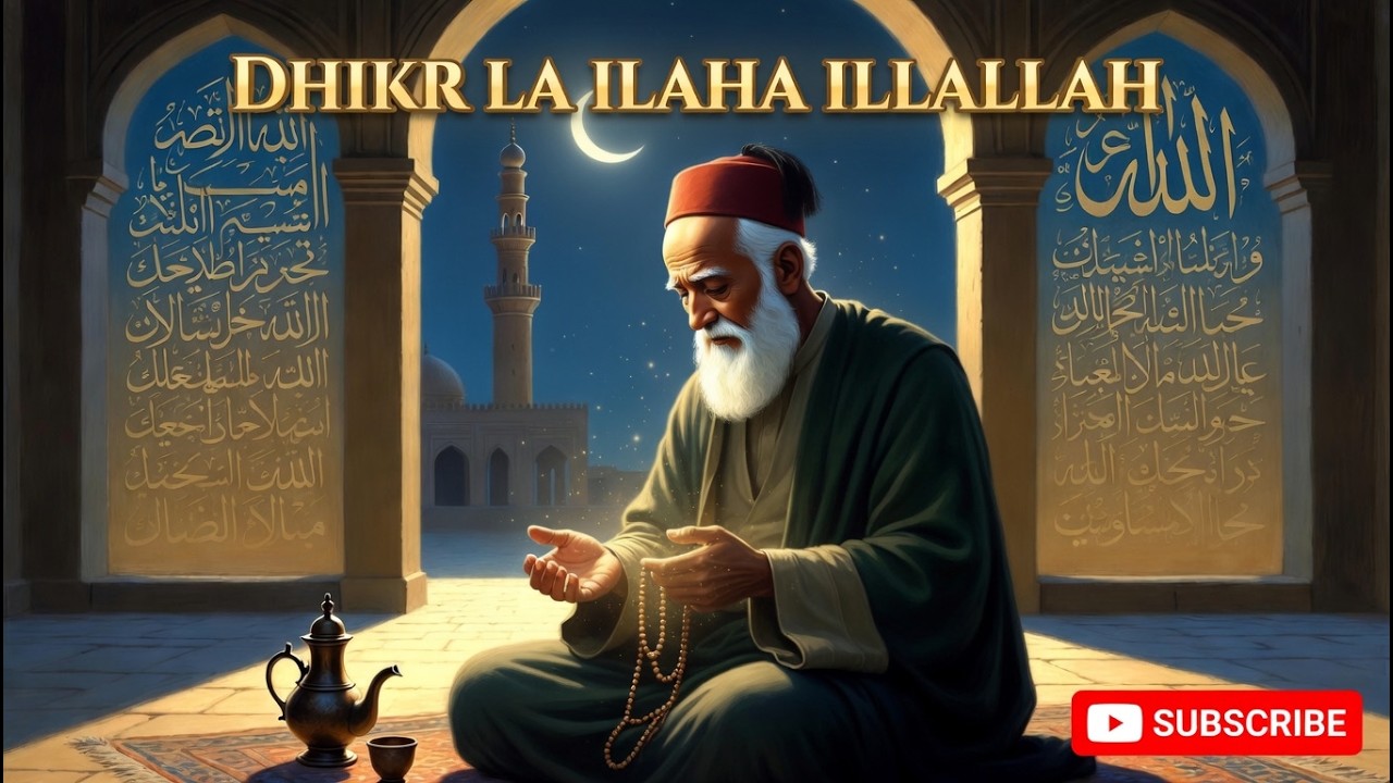 Feel the ultimate closeness to your Creator while you perform this night dhikr la ilaha illallah