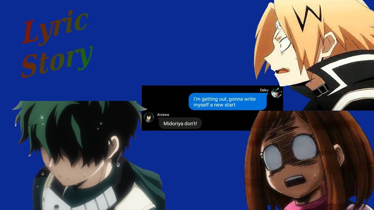 Deku is Leaving | Lyric (not) Prank