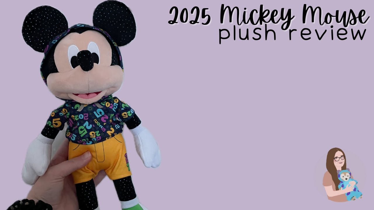 Mickey Mouse 2025 Small Soft Toy Review | first Disney plush review of 2025 🐭