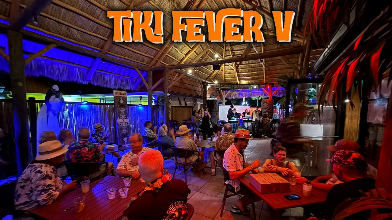 TIKI FEVER 2025 в BAHI HUT в Сарасоте, Флорида!