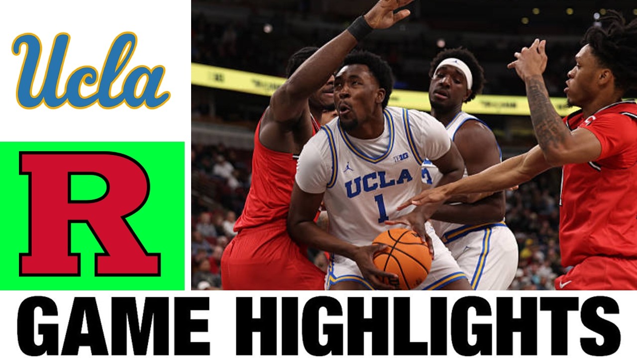 UCLA vs Rutgers Highlights | Men's Basketball | College Basketball 2026