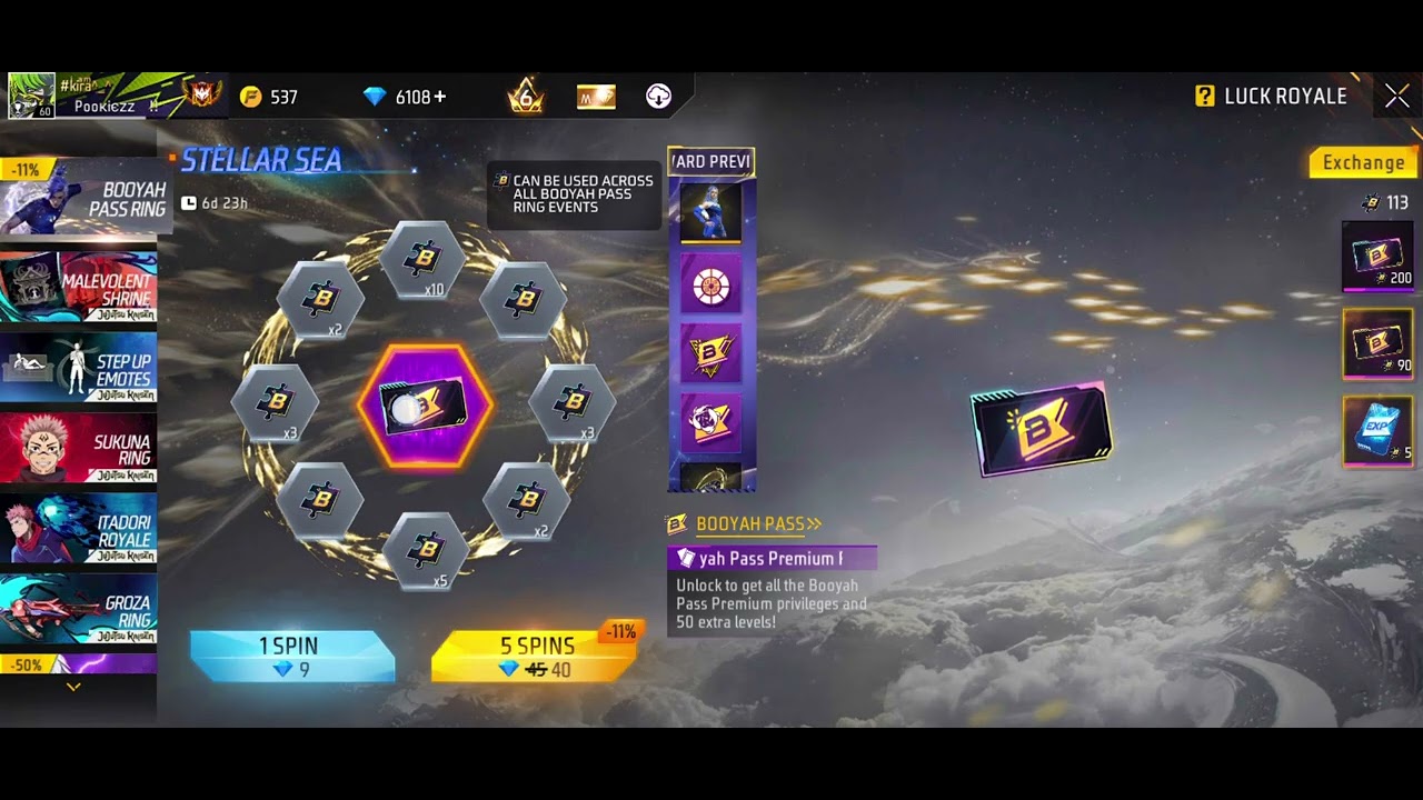 #free fire max booyah pass 18 don't miss comment free money 