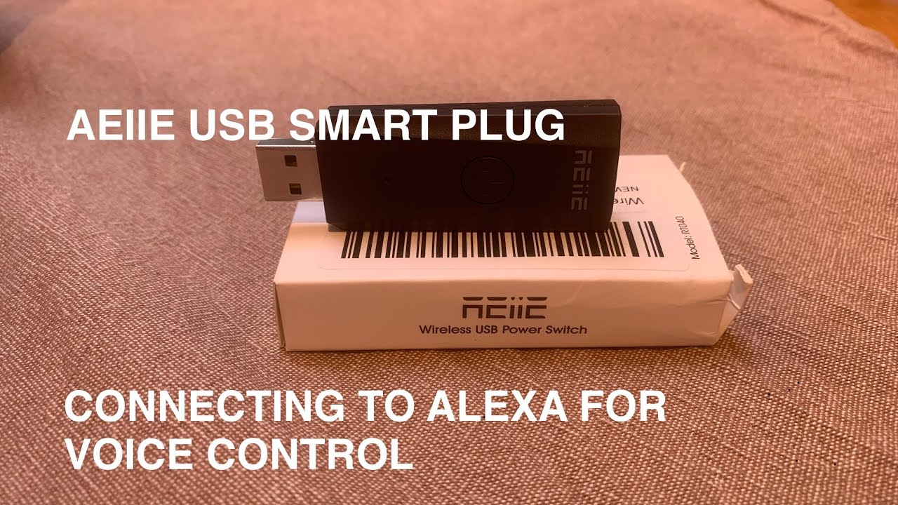 Умная USB-розетка AEIIE от Amazon. Как подключиться к Alexa для голосового управления.