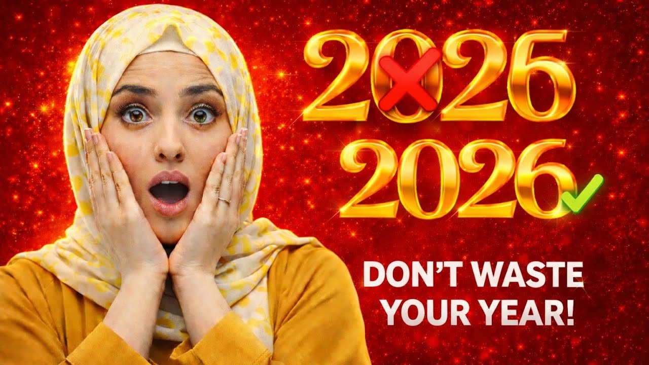 🤚Don’t Waste 2026 ❌ 5 Islamic Habits That Can Change Your Life/Islamic motivation. 