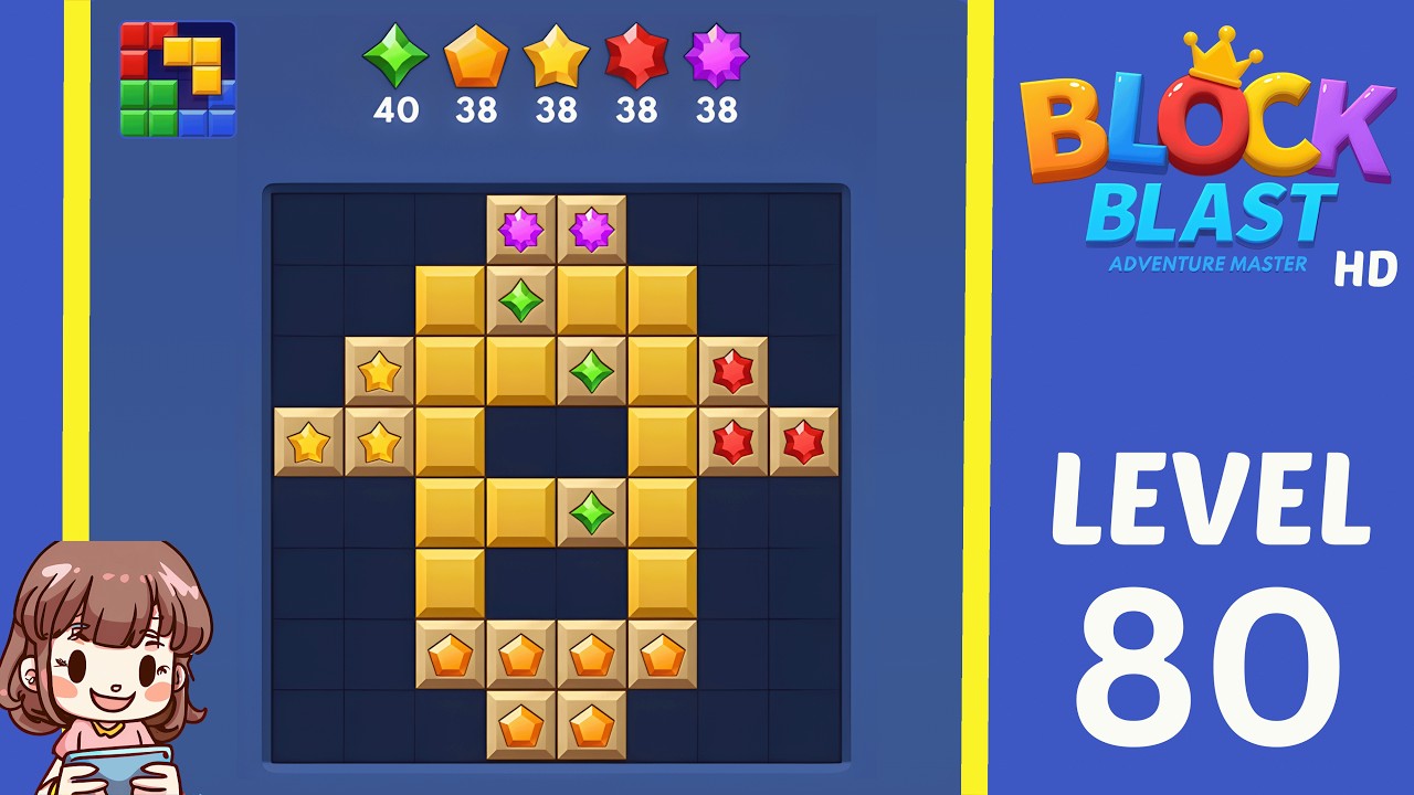 Block Blast Level 80 Adventure Solution Walkthrough