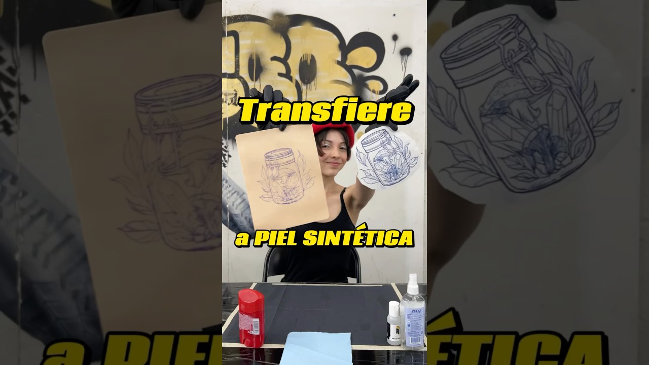 🙌🏻 Stencil a PIEL SINT&Eacute;TICA #tatuajes #tattoo