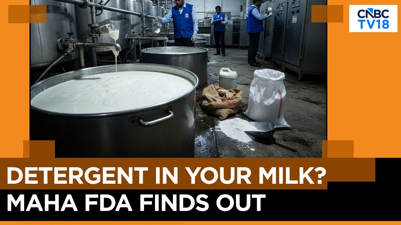 Maharashtra Synthetic Milk Racket: 2.3 Cr Litres Made With Detergent Powder | Fake Milk Scam | N18V