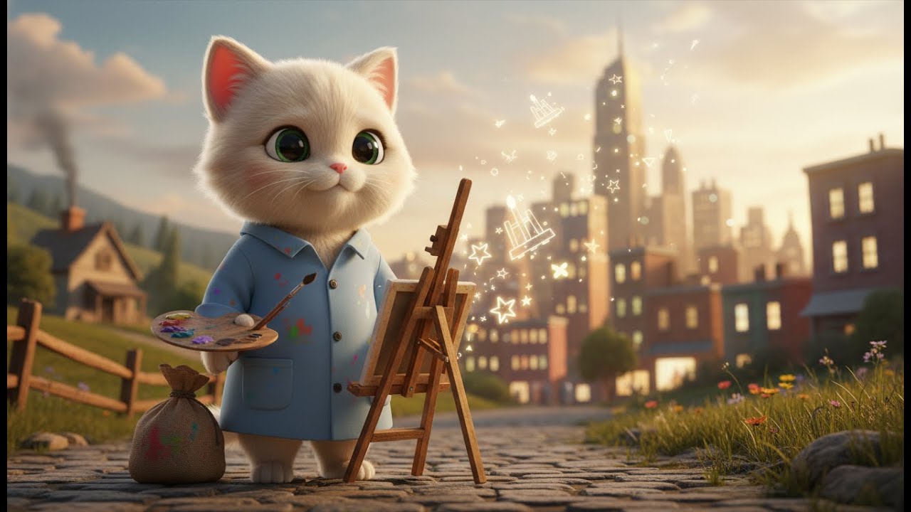 Funny Cat moments The journey of a little cat pursuing its dream Story