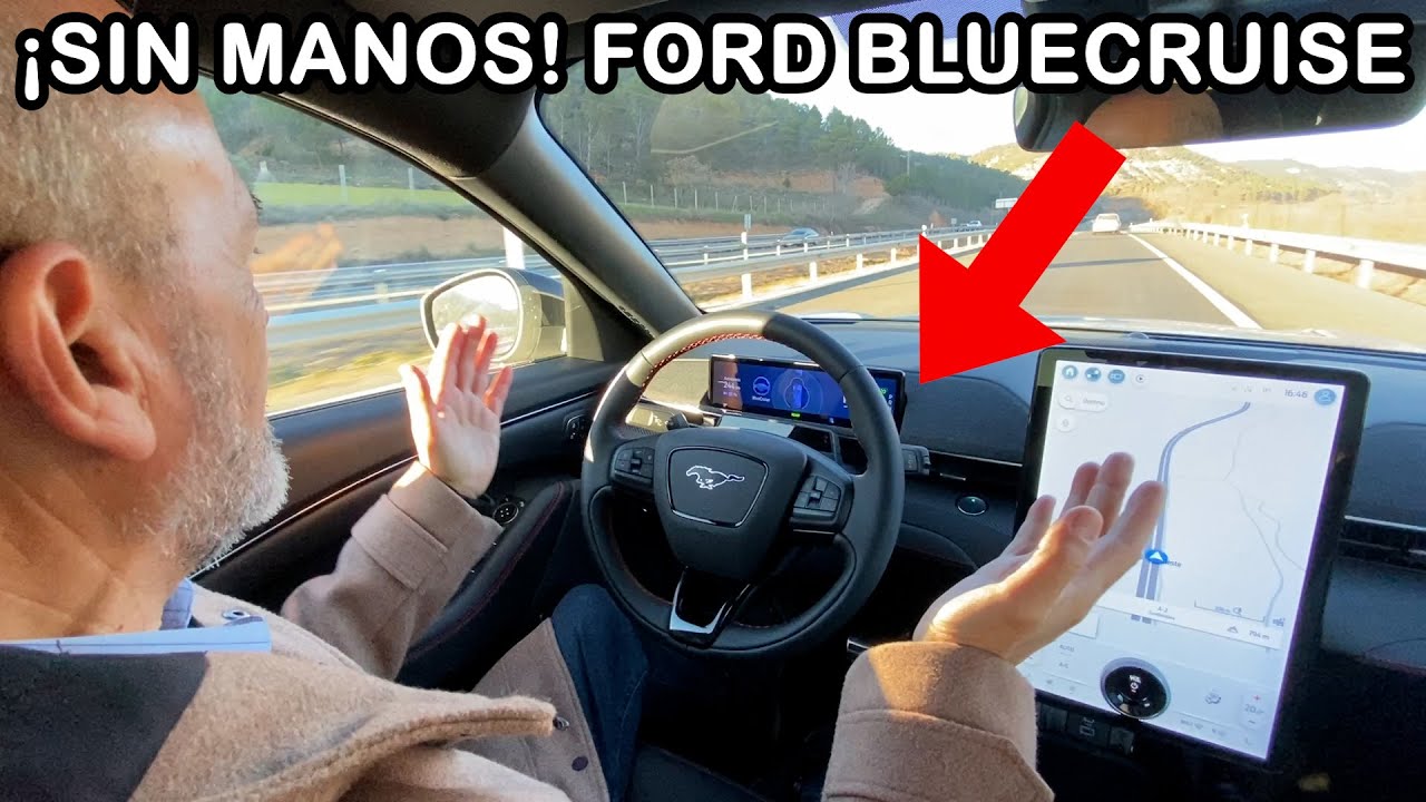 Ford BlueCruise: ¡SIN MANOS! - ayuda a la conducción nivel 2 sin manos al volante