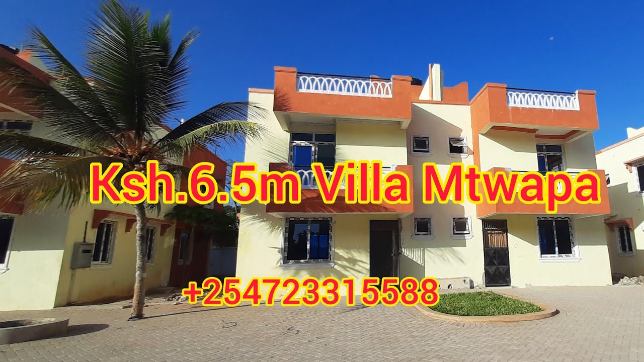 Inside Ksh.6.5m 3 bedroom Villa in Mtwapa