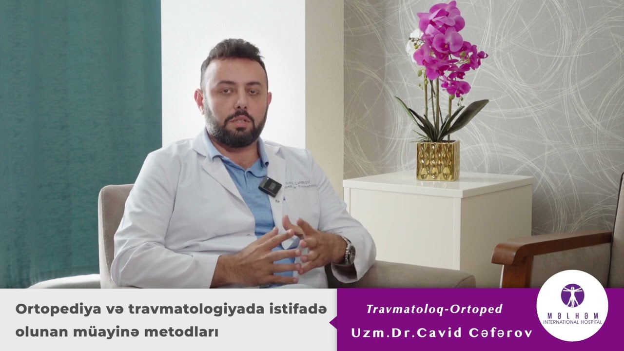Travmatoloq  Dr. Cavid Cəfərov — 