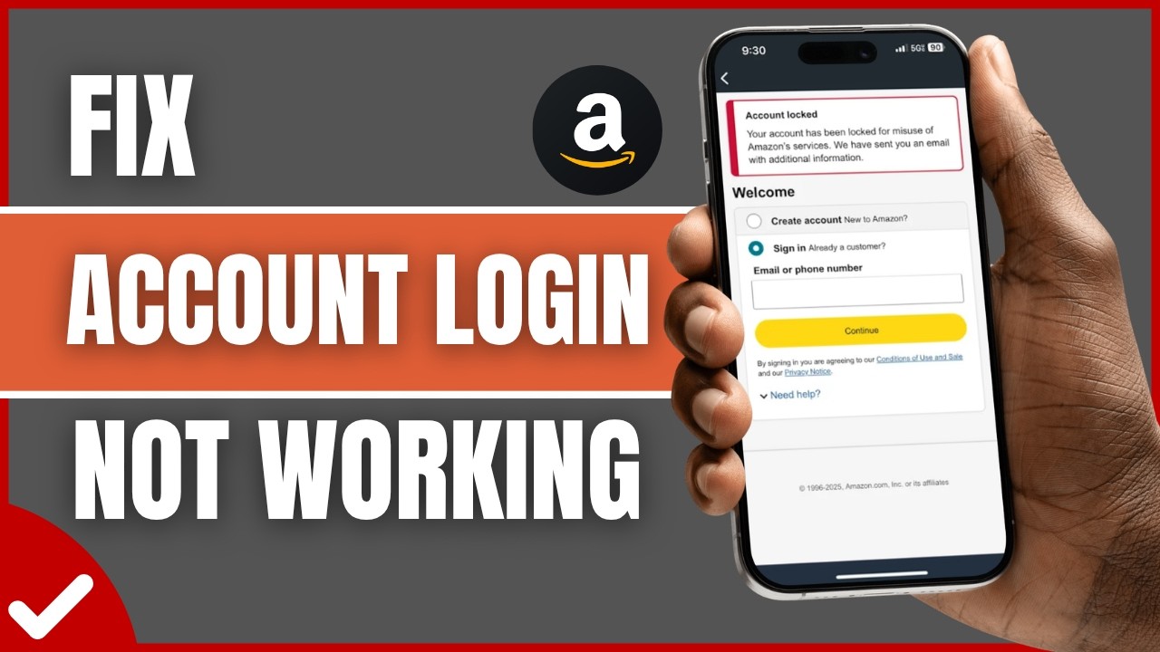 How to Fix Amazon Account Login Not Working | Easy Troubleshooting Guide (2026)