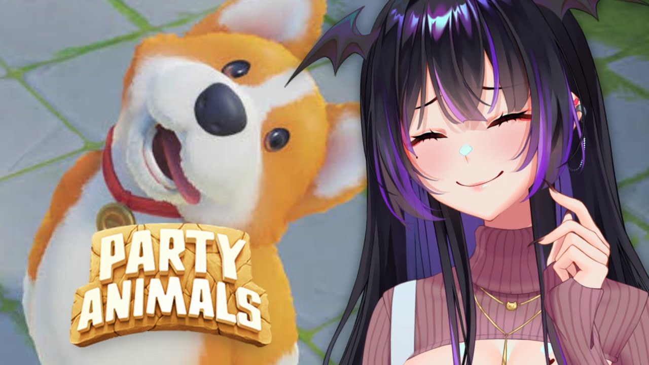 🔴 【 PARTY ANIMALS 】game dongo w/ @naplive7 @andhikanug @cookiered29