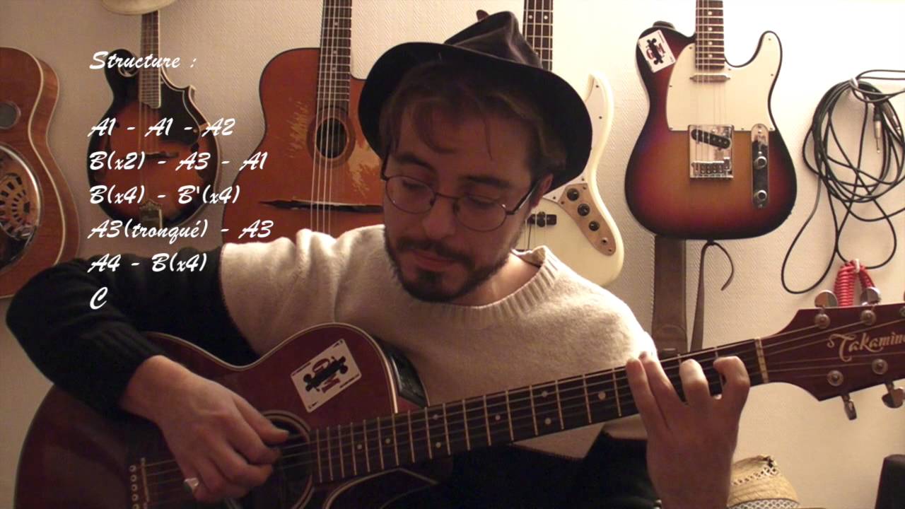 A la faveur de l'automne (Tété) -  Tuto guitare (Part 3/3) + TABS