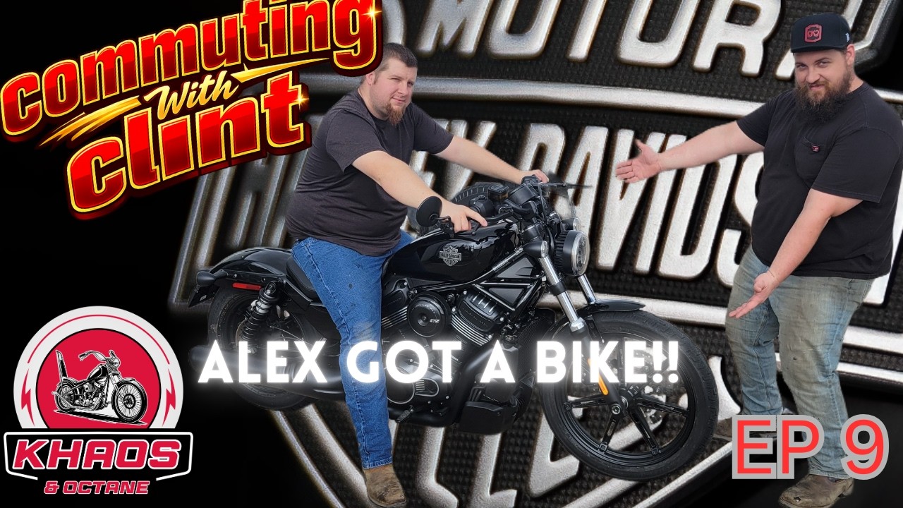 Alex got a new bike!!!-Commuting with Clint ep.9
