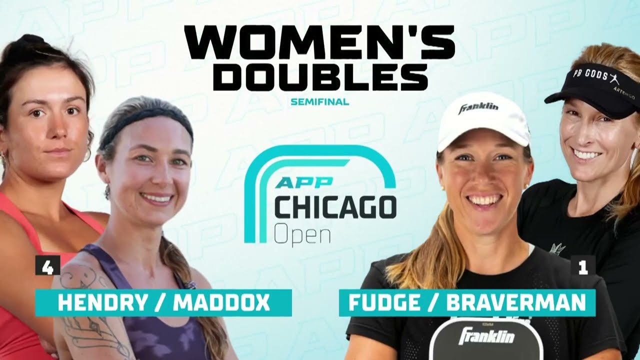 Women's Pro Doubles Semifinal - Christine Maddox & Amanda Hendry vs. Jill Braverman & Megan Fudge
