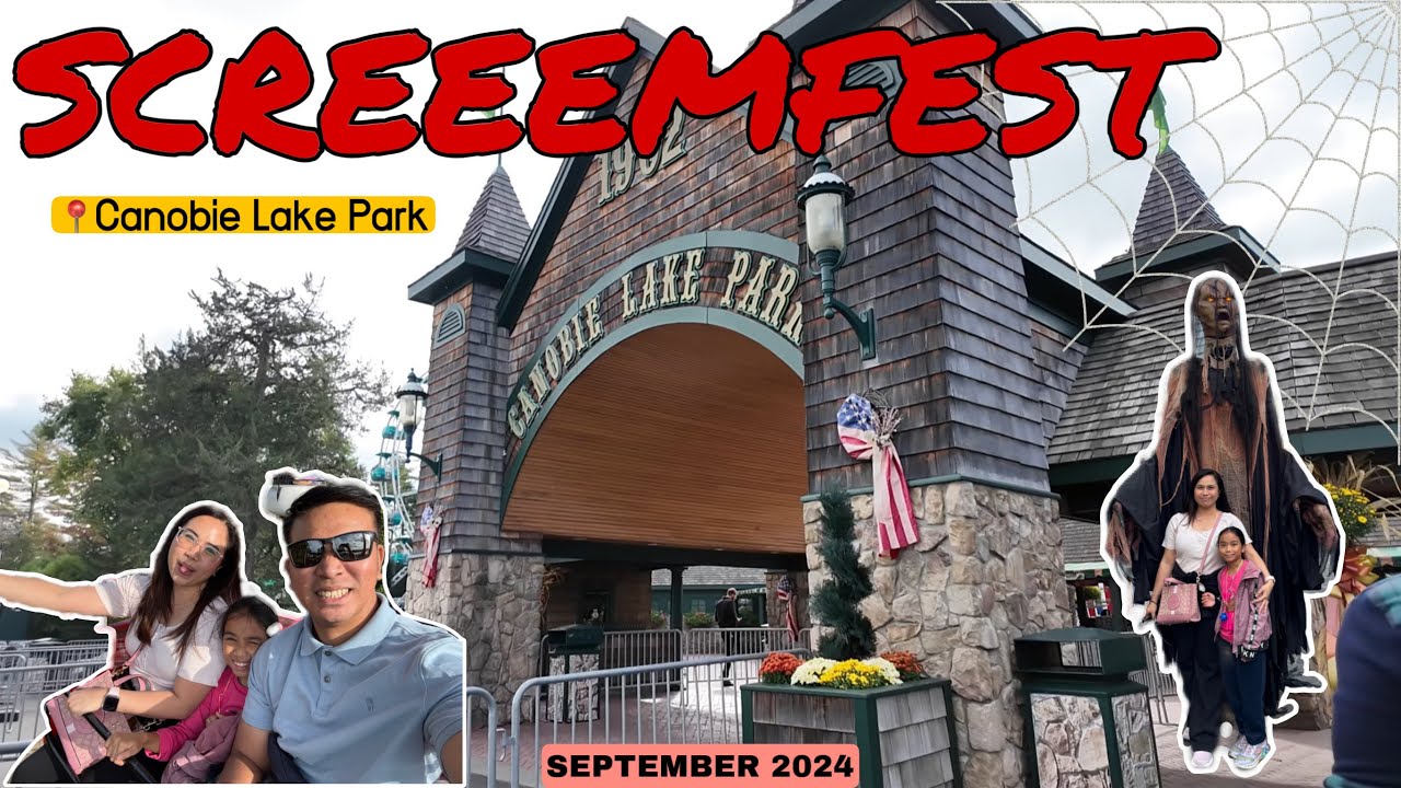 SCREEEMFEST at Canobie Lake Park | September 2024 | Gail Lim RN