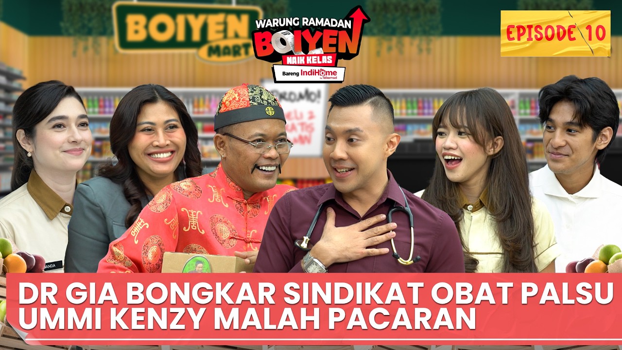 KENZY & UMMI AKHIRNYA PACARAN?.. DR GIA JADI SAKSI | WARUNG RAMADAN EPS 10