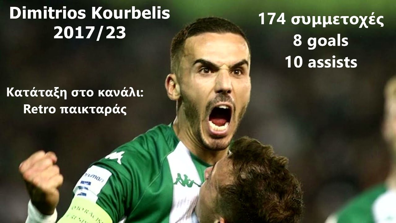 Dimitrios Kourbelis Panathinaikos 2017/23 8 goals & 10 assits