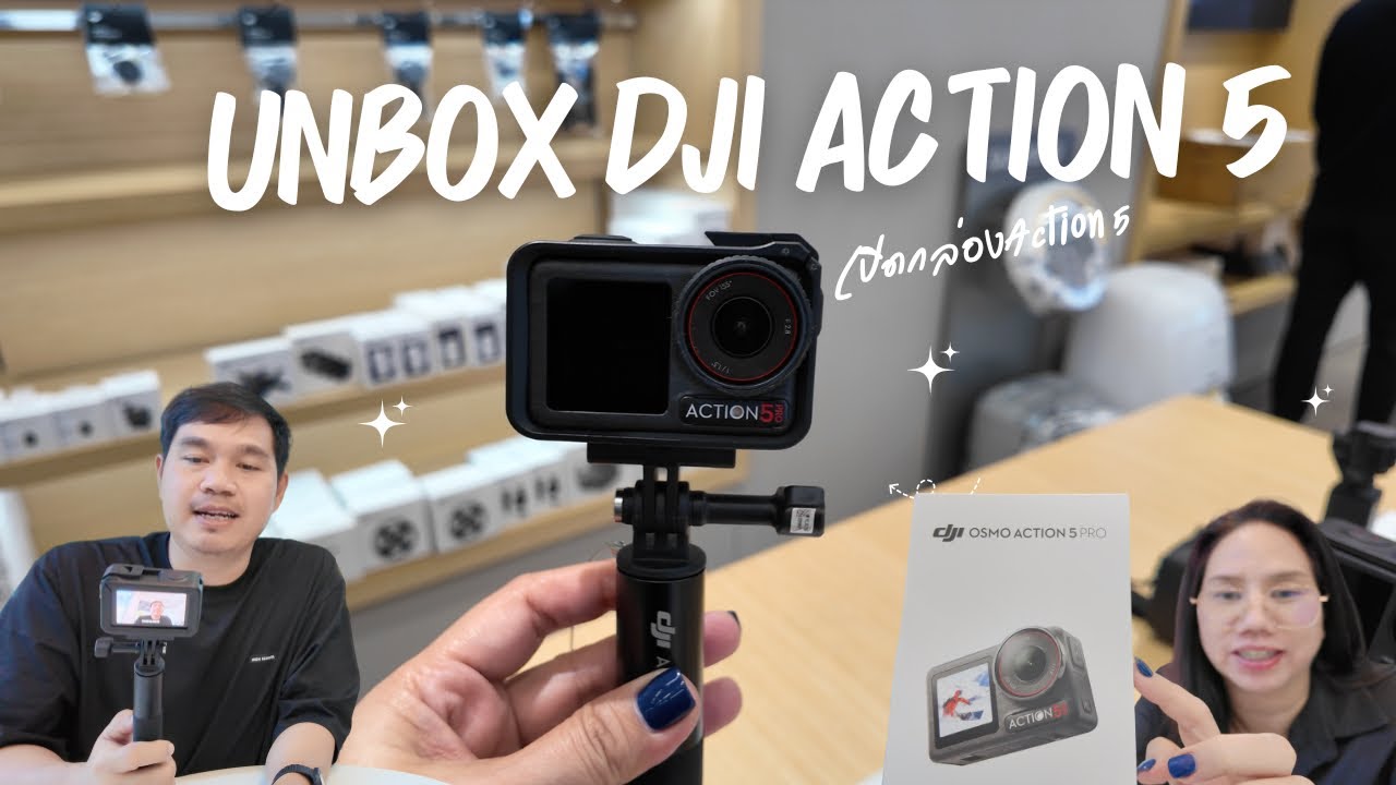 เปิดกล่อง DJI OSMO ACTION 5PRO