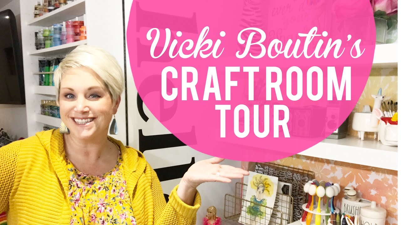 Craft Room Tour- Vicki Boutin