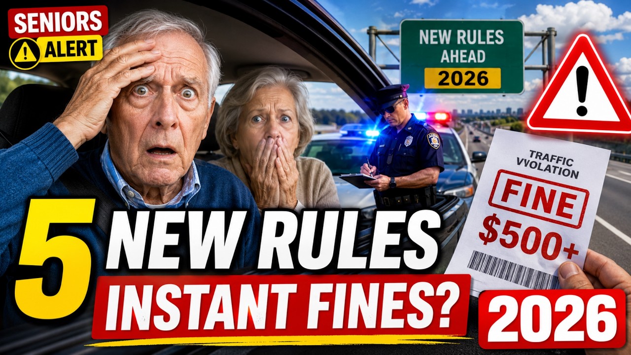 New Highway Rules 2026: Drivers Fined Instantly? 5 Changes Every Senior Must Know!