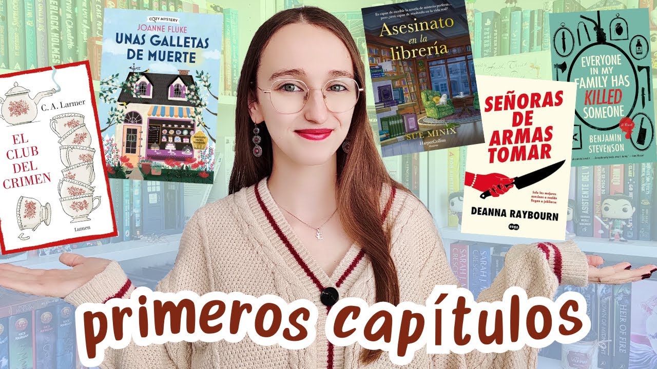 🔎Pruebo el primer capítulo de varios libros de misterio para decidir qué leo a continuación🔍