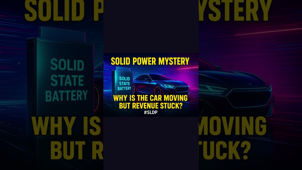 Solid Power Mystery: Why Is the Car Moving but Revenue Stuck? #SLDP
