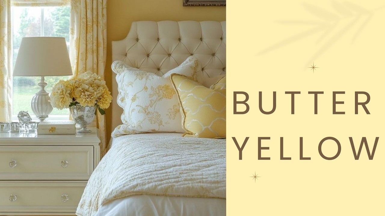 Want A Brighter Home? Discover The Magic of Butter Yellow Interior Design!